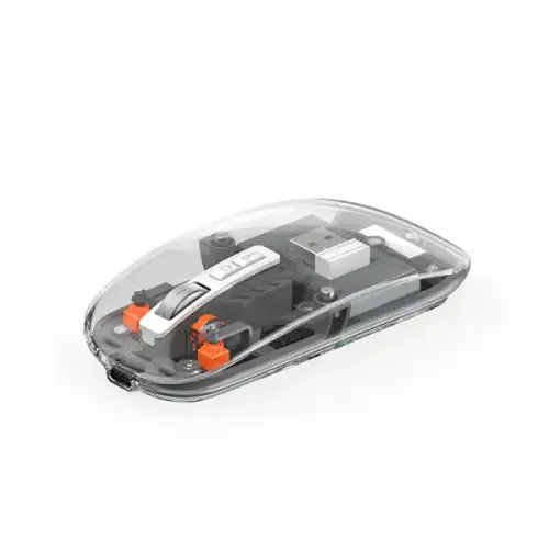 WiWU WM105 Crystal Transparent Magnetic Wireless Mouse — image 2 of 3