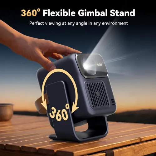 Xiaomi Wanbo ToGo Pro 500 ANSI 1080p Android Portable Projector — image 5 of 6