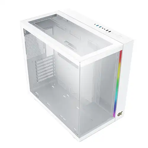 Xigmatek AQUA Ultra Arctic Mid Tower Gaming Case — image 3 of 4
