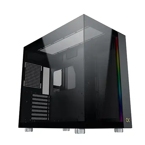 Xigmatek AQUA Ultra Black Mid Tower Gaming Case — image 2 of 4