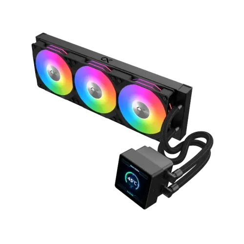 Xigmatek Connect 360 360mm ARGB Liquid CPU Cooler with Digital Display — image 3 of 6
