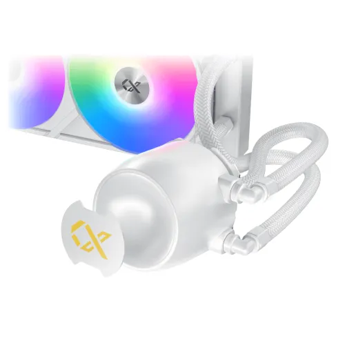 Xigmatek Connect Pro 360 Arctic ARGB Liquid CPU Cooler with 7″ Multi Display — image 3 of 5