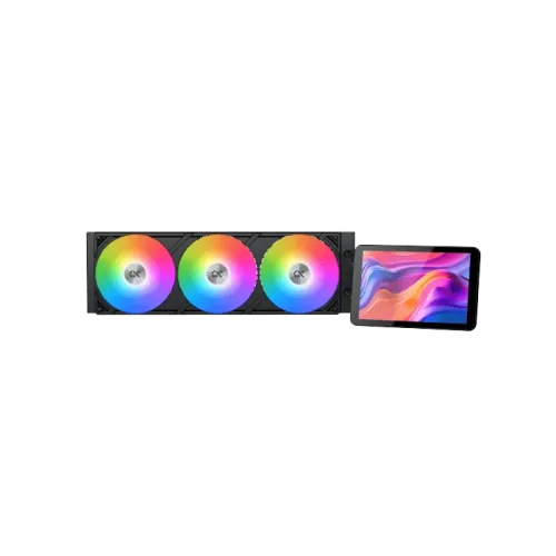 Xigmatek Connect Pro 360 ARGB AIO Liquid CPU Cooler with Digital Display — image 2 of 6