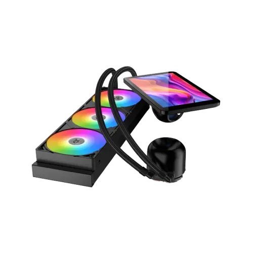 Xigmatek Connect Pro 360 ARGB AIO Liquid CPU Cooler with Digital Display — image 4 of 6