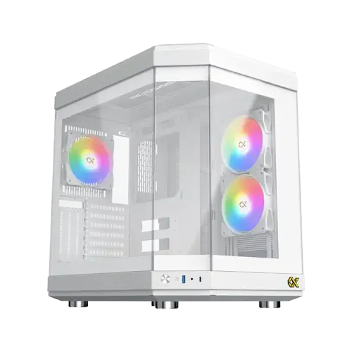 Xigmatek CUBI Arctic Mid-Tower Gaming Casing