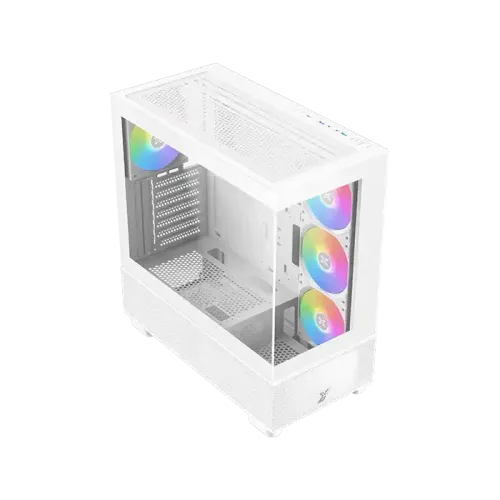 Xigmatek Endorphin Air V2 Arctic Mid Tower ATX Gaming Casing — image 2 of 4
