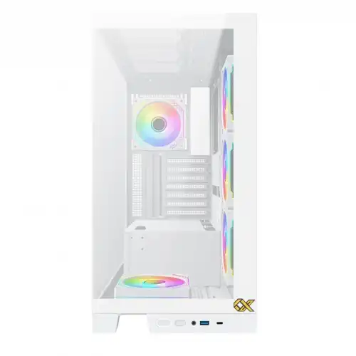Xigmatek Endorphin Ultra Arctic Mid Tower RGB Gaming Case — image 3 of 4