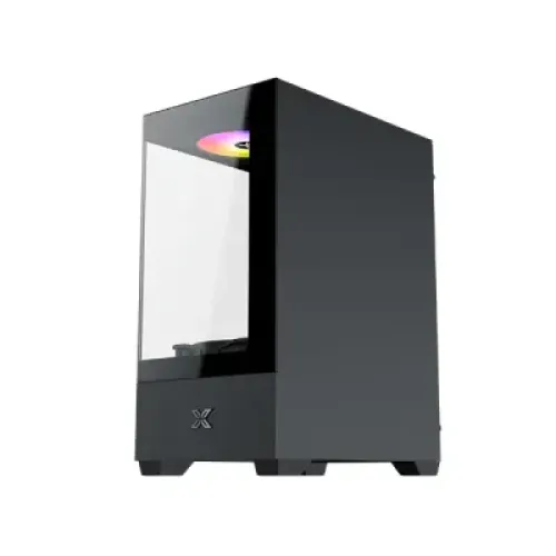 Xigmatek View II ARGB Mini-Tower Gaming Casing — image 3 of 4