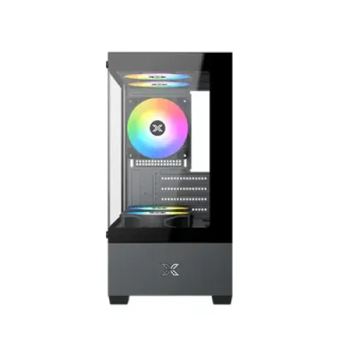 Xigmatek View II ARGB Mini-Tower Gaming Casing — image 4 of 4