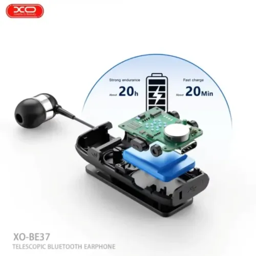 XO BE37 Clip On Bluetooth Headphone — image 4 of 4