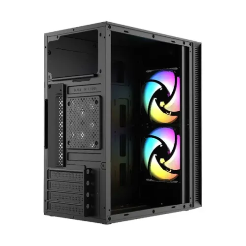 Xtreme M111 RGB Mid Tower Casing With 2 RGB Fan — image 4 of 4