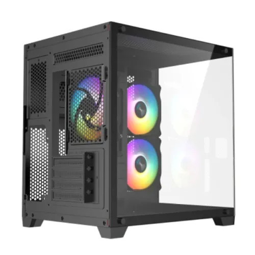 Xtreme S270B ARGB Mid Tower Casing With 3 ARGB Fan — image 6 of 6
