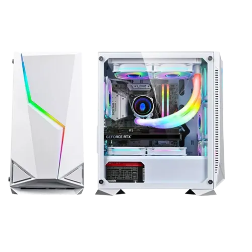 Xtreme XJOGOS M200WH Mid Tower ATX RGB Gaming Casing — image 2 of 3