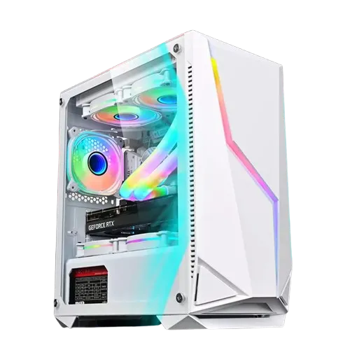 Xtreme XJOGOS M200WH Mid Tower ATX RGB Gaming Casing — image 3 of 3