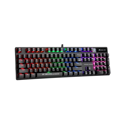Xtrike Me GK-980 Wired Rainbow Backlit Mechanical Gaming Keyboard — image 3 of 4