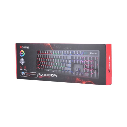 Xtrike Me GK-980 Wired Rainbow Backlit Mechanical Gaming Keyboard — image 4 of 4