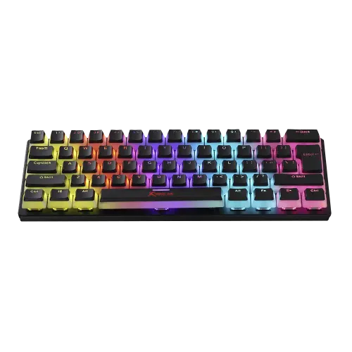 Xtrike Me GK-985P 60% PUDDING Rainbow LED Mechanical Gaming Keyboard — image 2 of 5