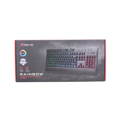 Xtrike Me KB-508 Rainbow Backlit Membrane Gaming Keyboard — image 5 of 5