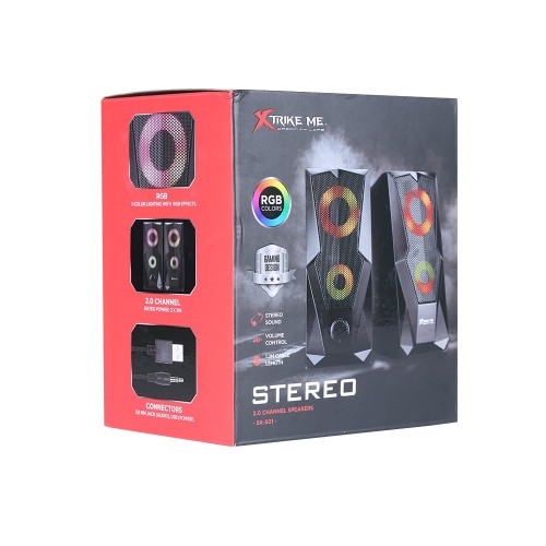 Xtrike Me SK-501 2.0 Channel Stereo RGB Gaming Speaker — image 4 of 4