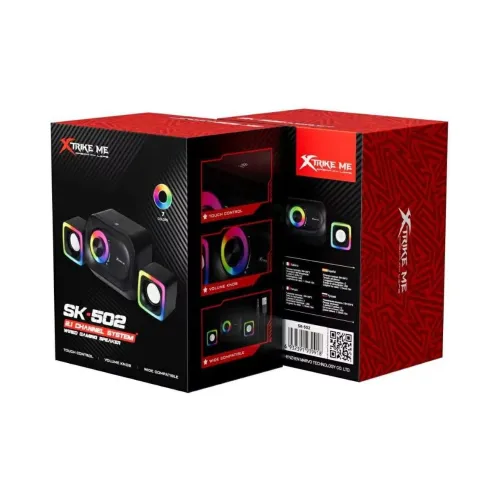Xtrike Me SK-502 2.1 RGB Wired Gaming Speaker — image 4 of 6