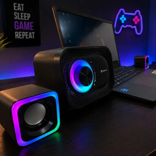 Xtrike Me SK-502 2.1 RGB Wired Gaming Speaker — image 5 of 6