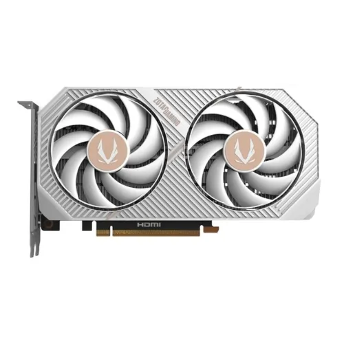 ZOTAC GAMING GeForce RTX 5060 Twin Edge OC White Edition 8GB GDDR7 Graphics Card — image 2 of 6