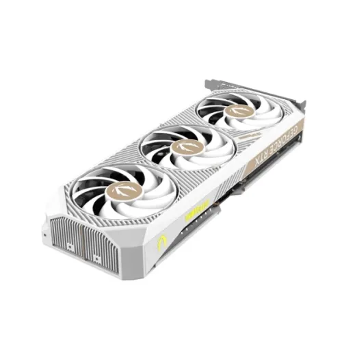 ZOTAC GAMING GeForce RTX 5070 AMP White Edition 12GB GDDR7 Graphics Card — image 3 of 6