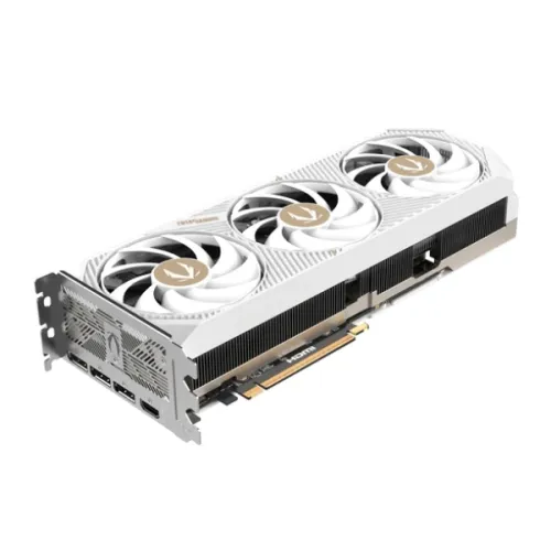 ZOTAC GAMING GeForce RTX 5070 Ti SOLID CORE OC White Edition 16GB GDDR7 Graphics Card — image 3 of 6