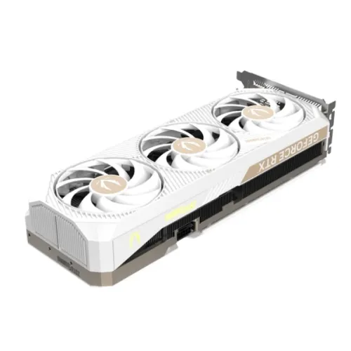 ZOTAC GAMING GeForce RTX 5070 Ti SOLID CORE OC White Edition 16GB GDDR7 Graphics Card — image 4 of 6