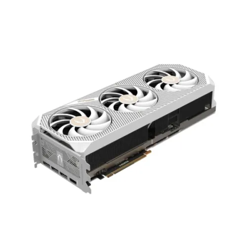 ZOTAC GAMING GeForce RTX 5090 SOLID OC White Edition 32GB GDDR7 Graphics Card — image 3 of 6