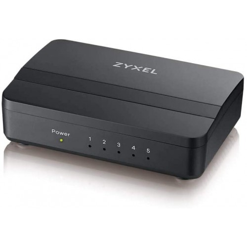 Zyxel GS-105SV2 5-Port Desktop Gigabit Ethernet Media Switch — image 2 of 2