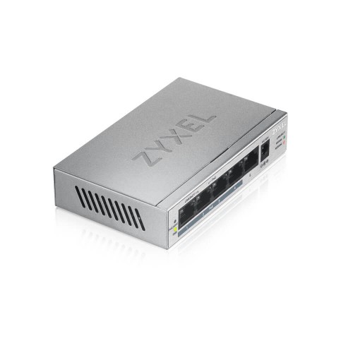 Zyxel GS1005HP 5 Port GbE Unmanaged Gigabit PoE Switch (60W) — image 3 of 3