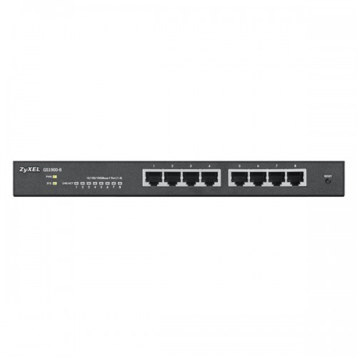Zyxel GS1900-8 8-Port GbE ROHS Smart Managed Switch — image 3 of 4