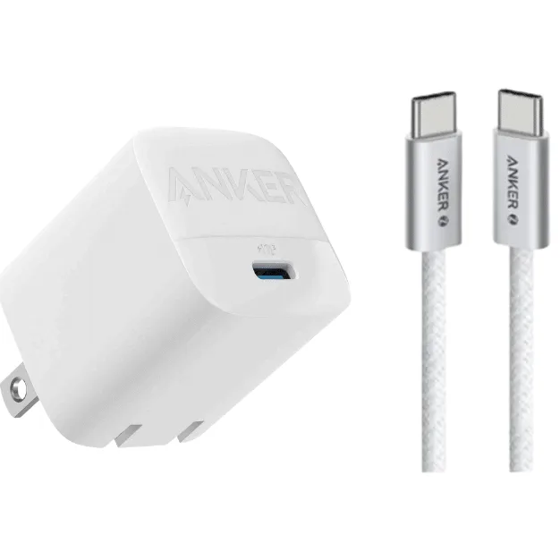 Anker 30W Gan Charger With 100W C-C Cable (2M) (B2639P21)