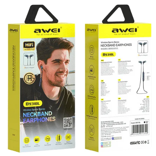 AWEI B931BL True Wireless Stereo Bluetooth Earphone Earbud — image 2 of 2