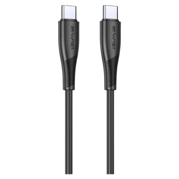 AWEI CL-182C 60W Type-C to Type-C Fast Charging & Data Sync Cable