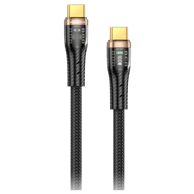 AWEI CL-229C 100W Type-C to Type-C Fast Charging Data Cable