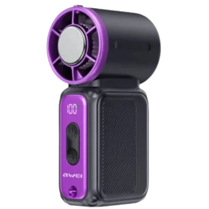 Awei F53 Handheld Mini Fan — image 3 of 5