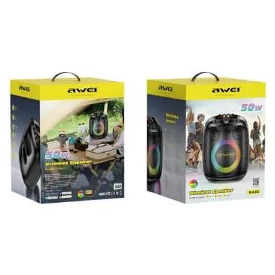 Awei KA22 Wireless Speaker – 50W Portable Outdoor Sound System — image 2 of 3