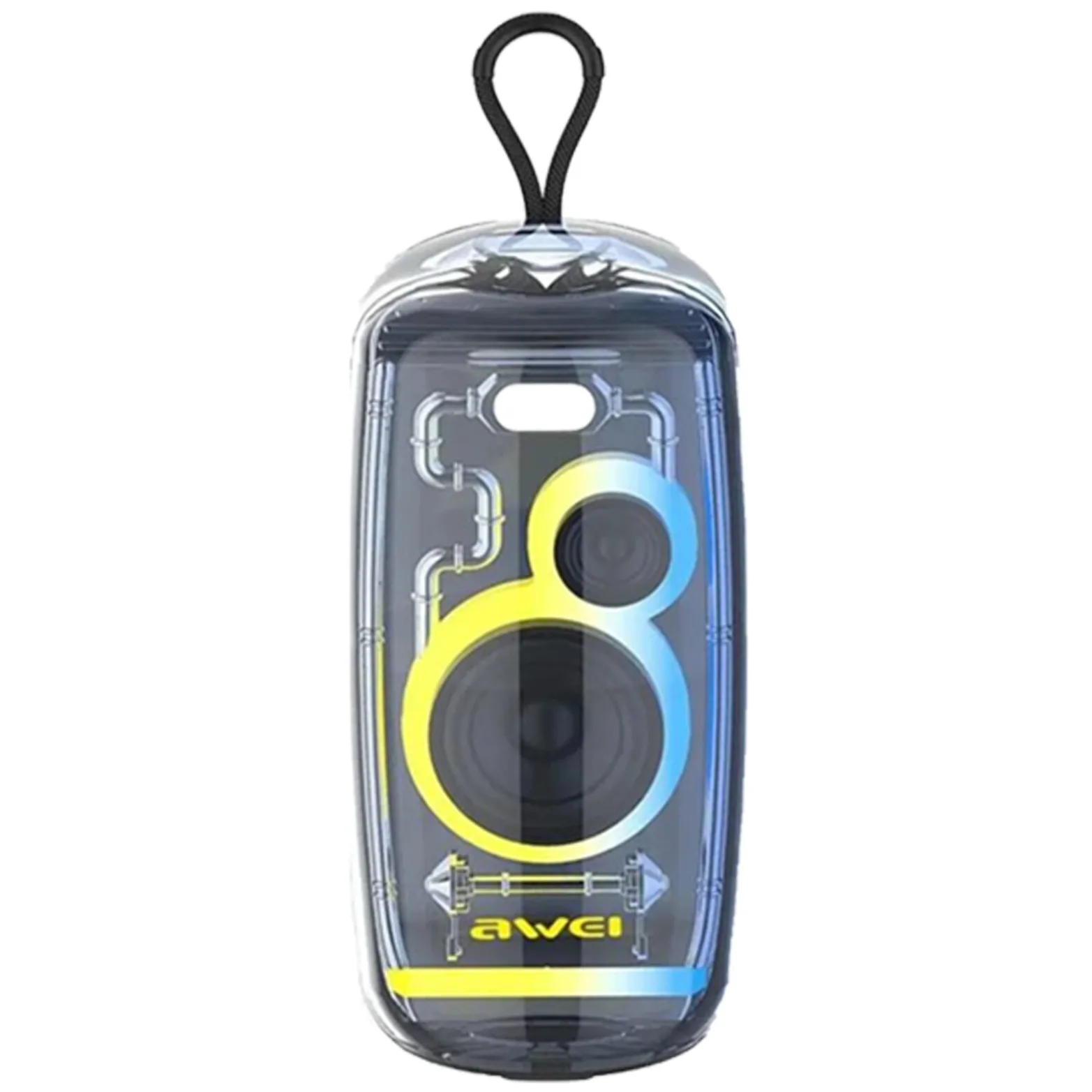 AWEI KA32 Waterproof Bluetooth Speaker Pairing Music Player Subwoofer with Colorful Light — image 2 of 3