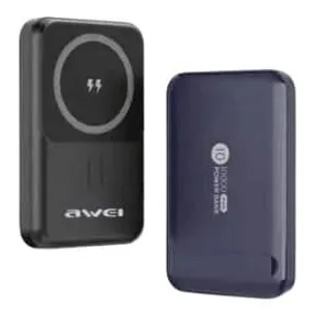 Awei P139K 10000mAh 15W Magnetic Wireless Charger Power Bank 22.5W Fast Charging External Battery