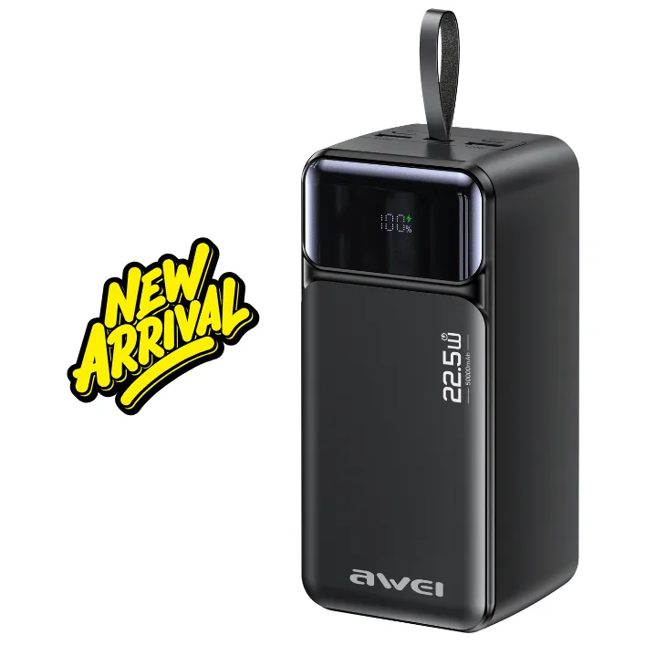 Awei PA-106 Multi‑Port 50000mAh 22.5W Portable Power Bank