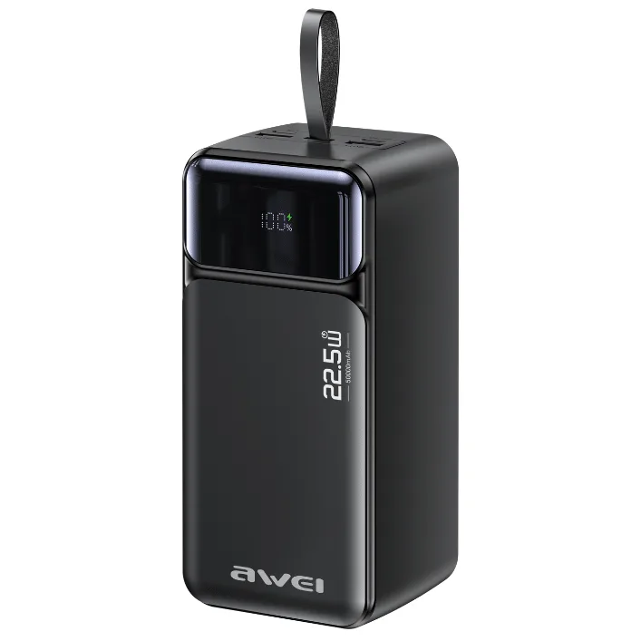 Awei PA-106 Multi‑Port 50000mAh 22.5W Portable Power Bank — image 2 of 4