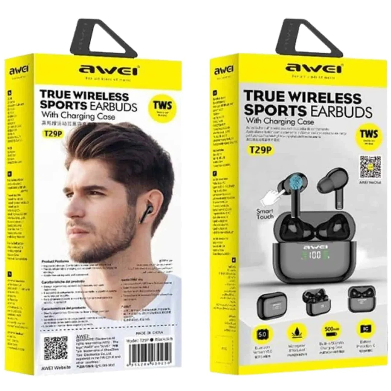 Awei T29P Wireless Bluetooth Earphones TWS — image 3 of 4