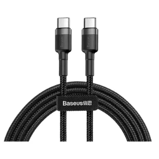 Baseus Cafule Series Type-C to C 60W Flash Charging Data Cable – PD Certified