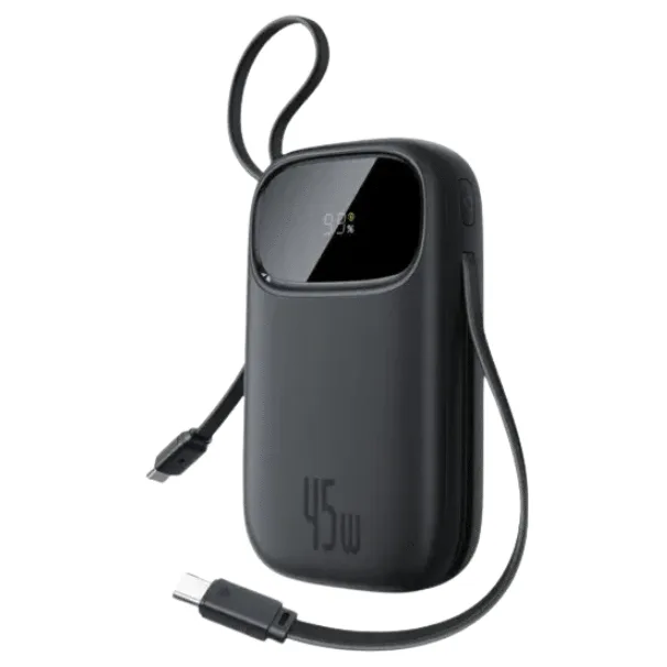 Baseus Q3 20000mAh 45W Power Bank with Dual Built-in Cables