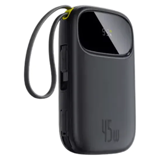 Baseus Q3 20000mAh 45W Power Bank with Dual Built-in Cables — image 2 of 2