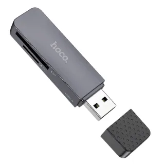 Hoco HB45 Spirit 2-in-1 USB & Type-C 2.0 Card Reader — image 2 of 2