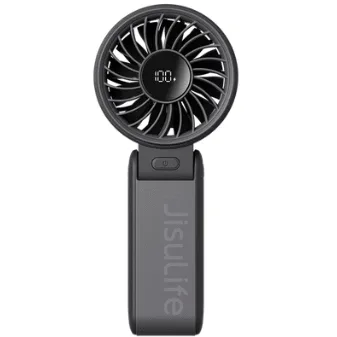 JisuLife Handheld Fan Life7: 3‑in‑1 Portable Foldable Fan