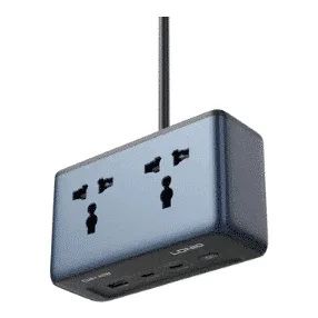 LDNIO SC1 45W GaN PD Universal Socket Power Strip For Laptops And Phones